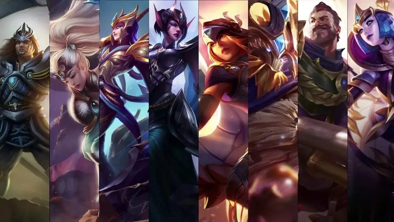 League of Legends Victorious Skins