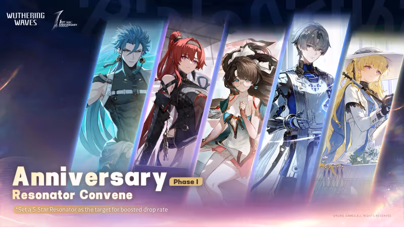 Wuthering Waves Version 2.3 Phase One Banner Schedule