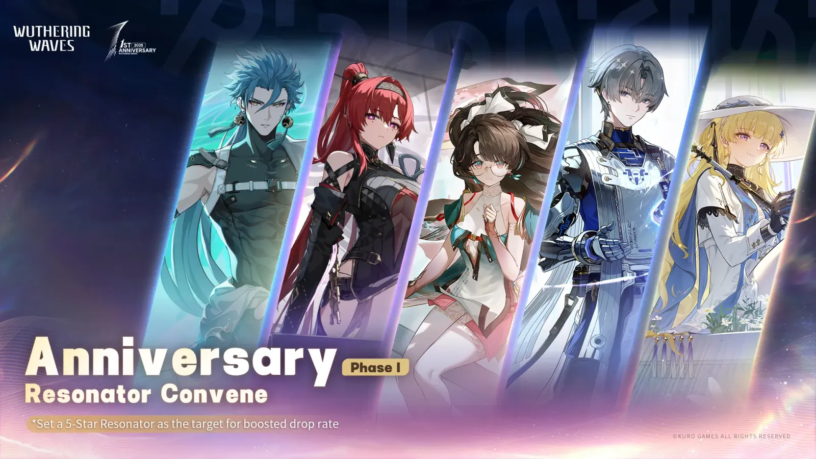 Wuthering Waves Version 2.3 Phase One Banner Schedule