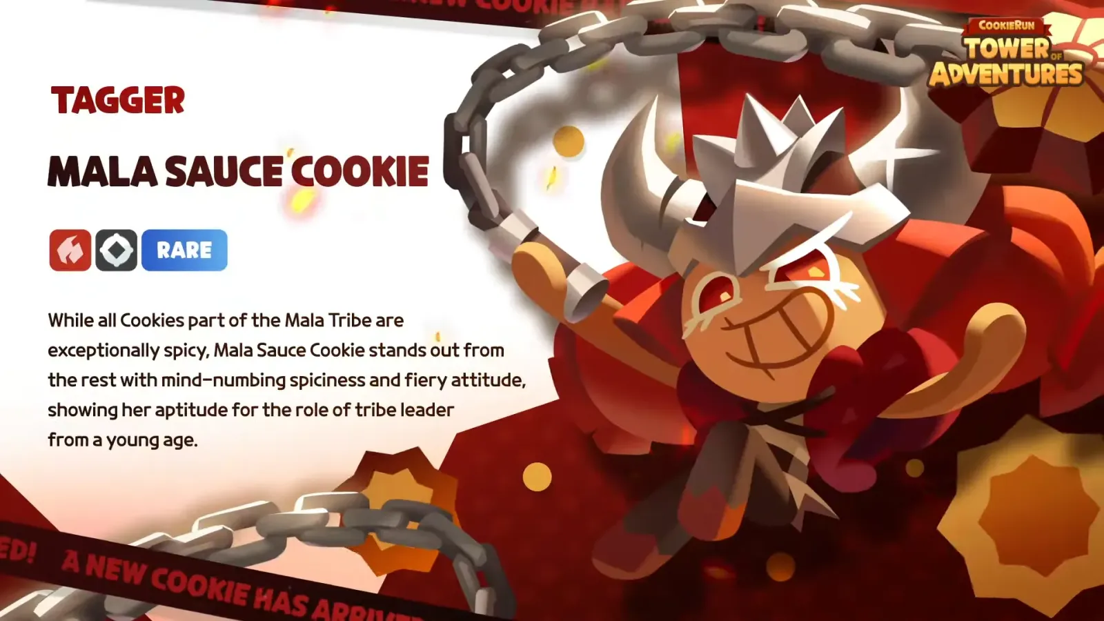 CookieRun Tower of Adventures: Mala Sauce Cookie Introduction