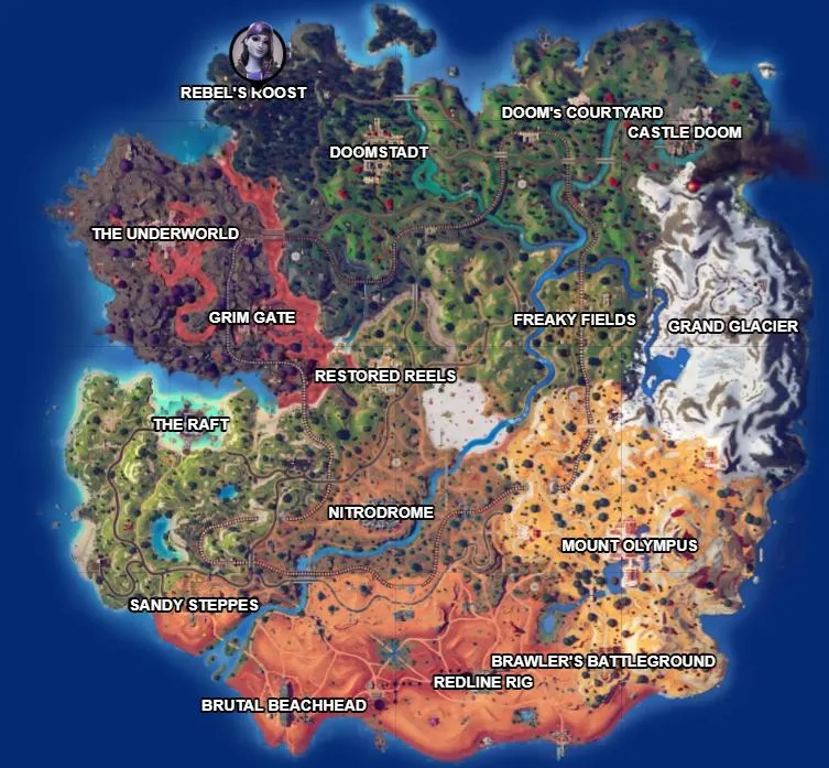 Dark Ruby Location in Fortnite