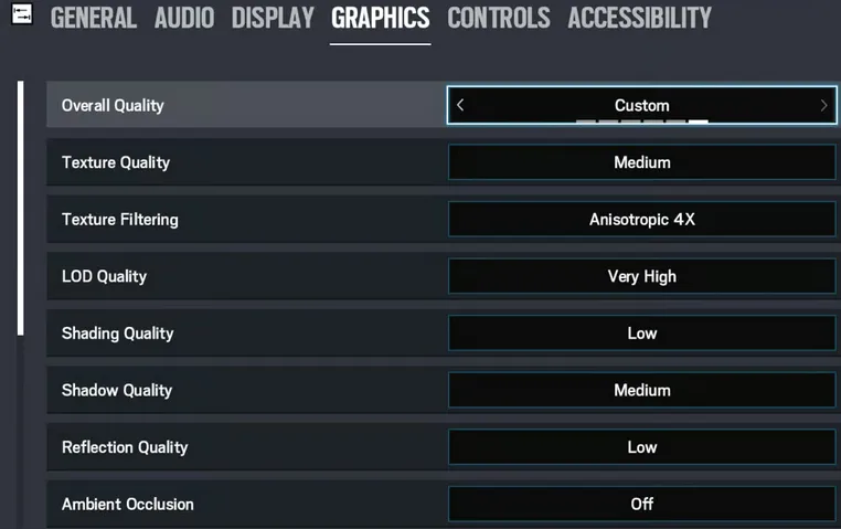 RSS Video Settings