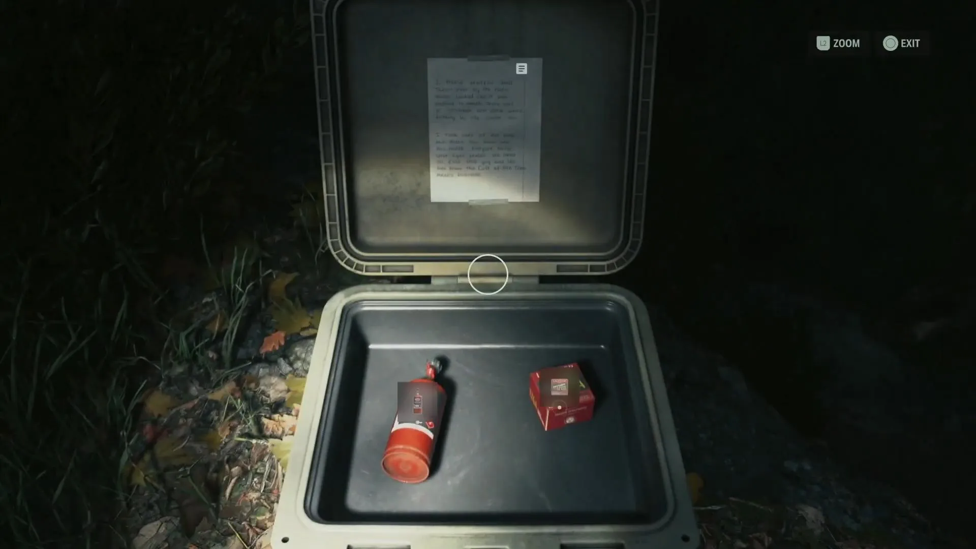 Cult Stash #1 Watery Rewards ALan Wake 2.jpeg