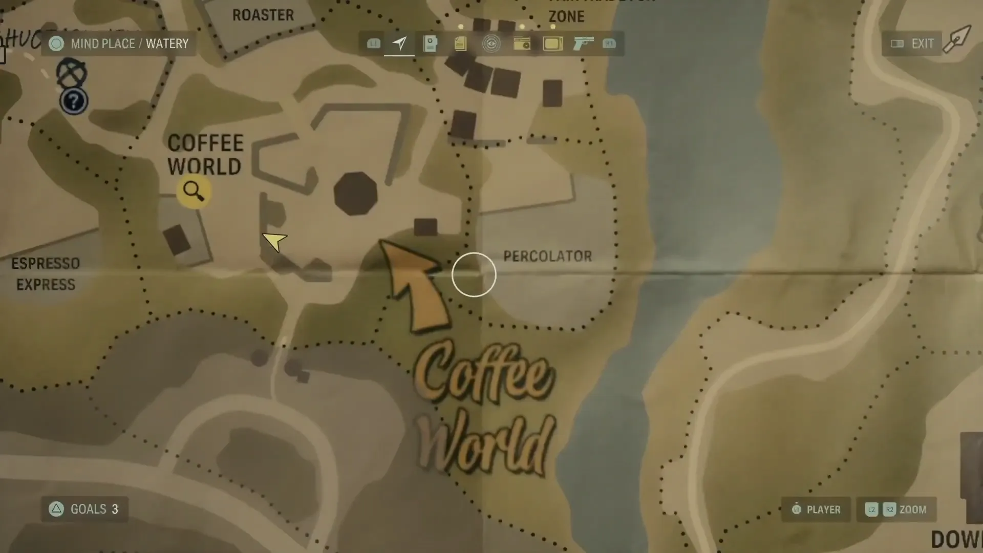 Cofee World Stash Key Location.png