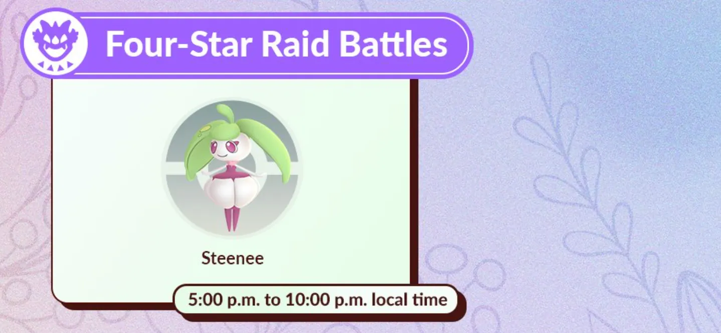 Bonus Raid Battles Steene Pokemon Go May 2024.png