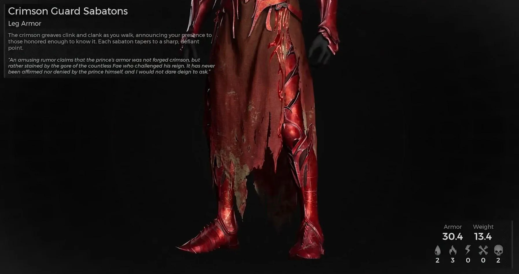 Crimson Guard set