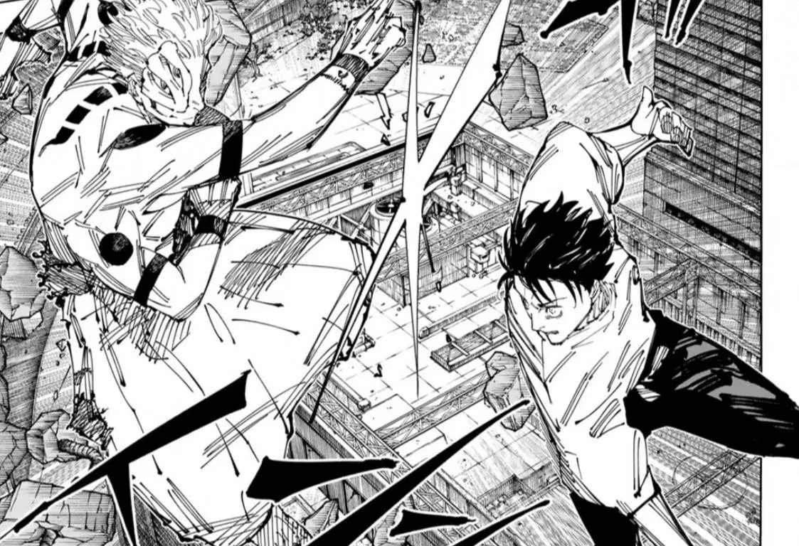 Jujutsu Kaisen Manga Chapter 248 Sukuna Yuta Fight