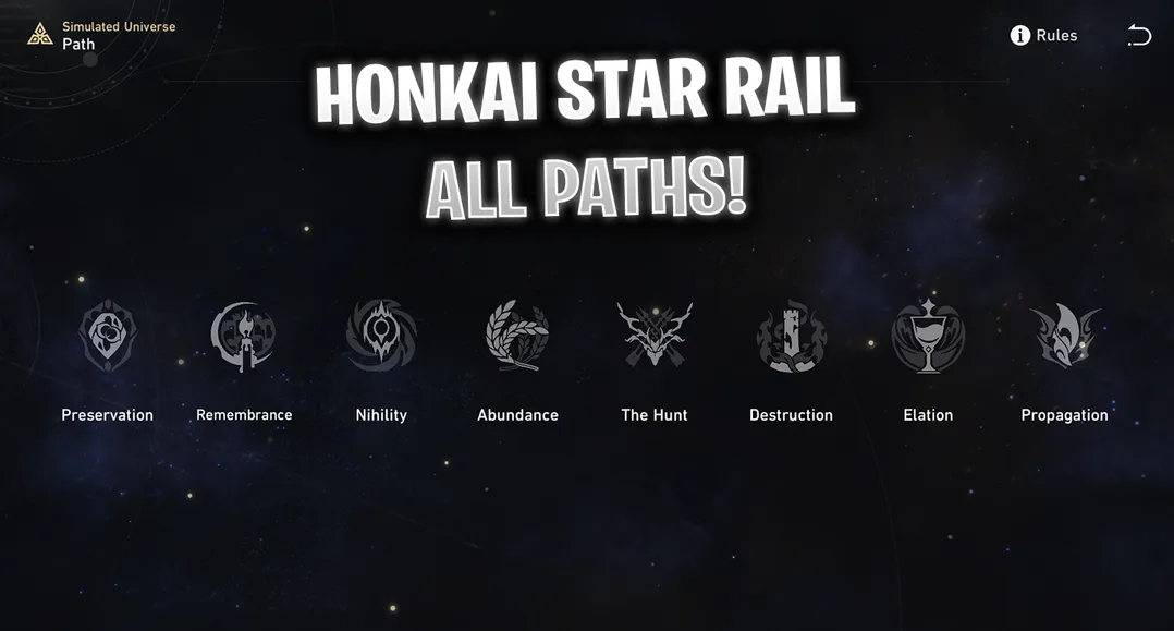 Guide: What do the Paths mean in Honkai Star Rail?