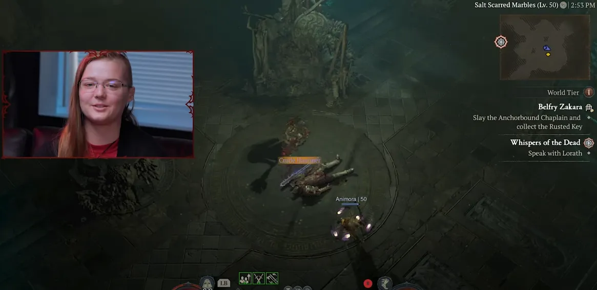 Diablo 4 developers play the game