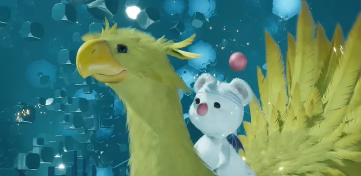 Final Fantasy 7 Rebirth Chocobo and Mog Summon