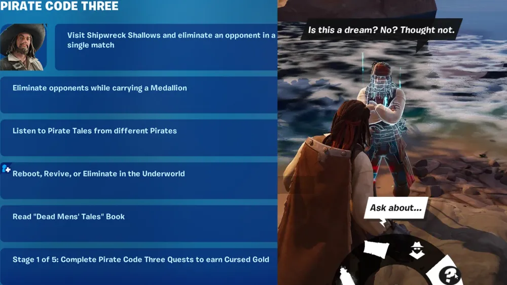 How to Complete Every 'Pirate Code Three' Quest in Fortnite Chapter 5 Season 3