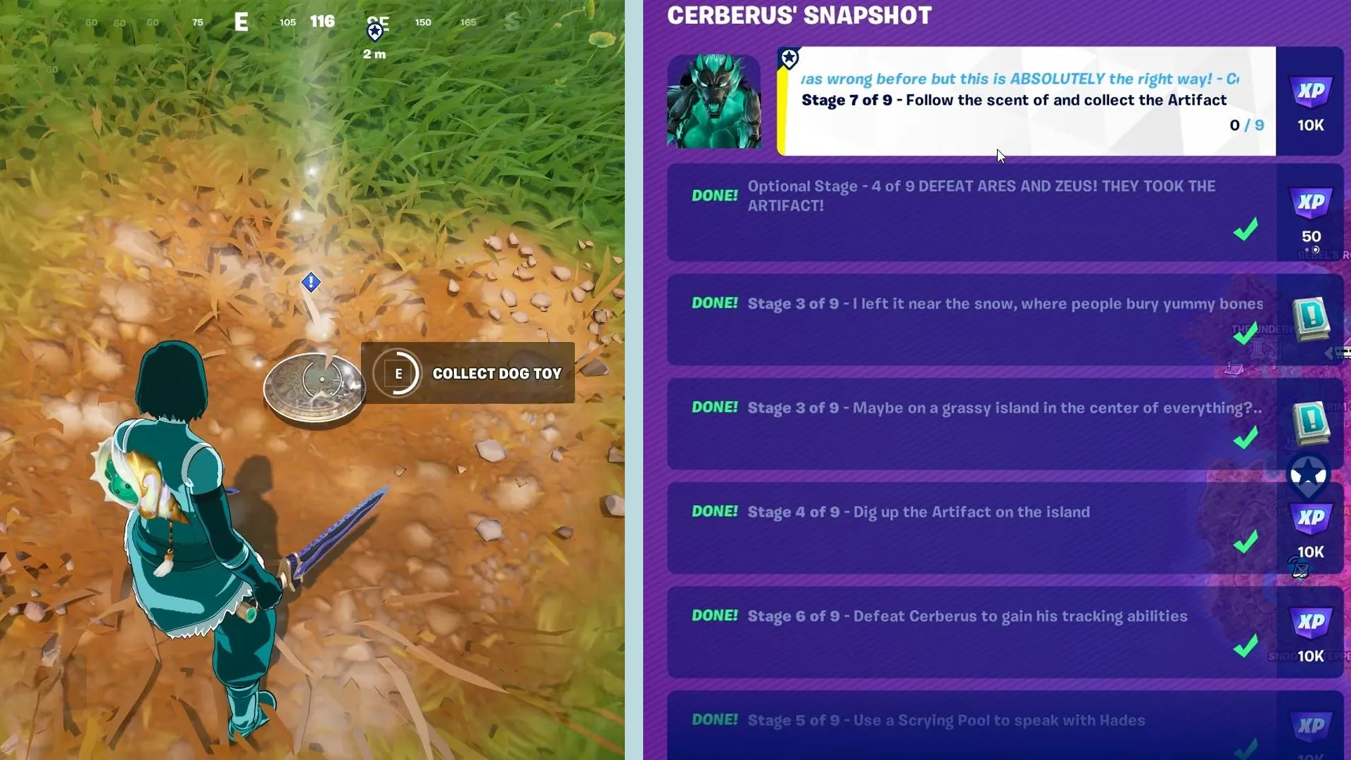 Fortnite Complete Cerberus Snapshot Quests Guide Chapter 5 Season 2