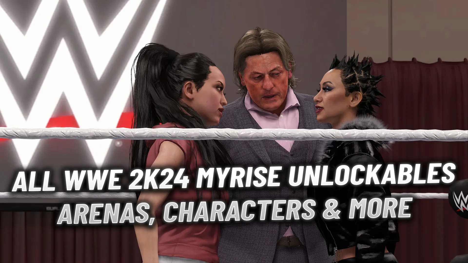 すべての WWE 2K24 MyRise のロック解除可能要素: アリーナ、キャラクターなど