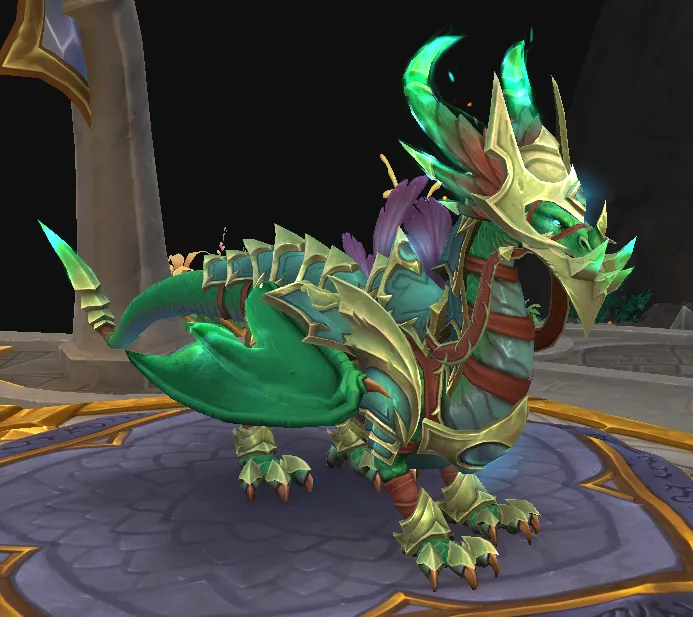 Verdant Gladiator's Slitherdrake PVP Reward