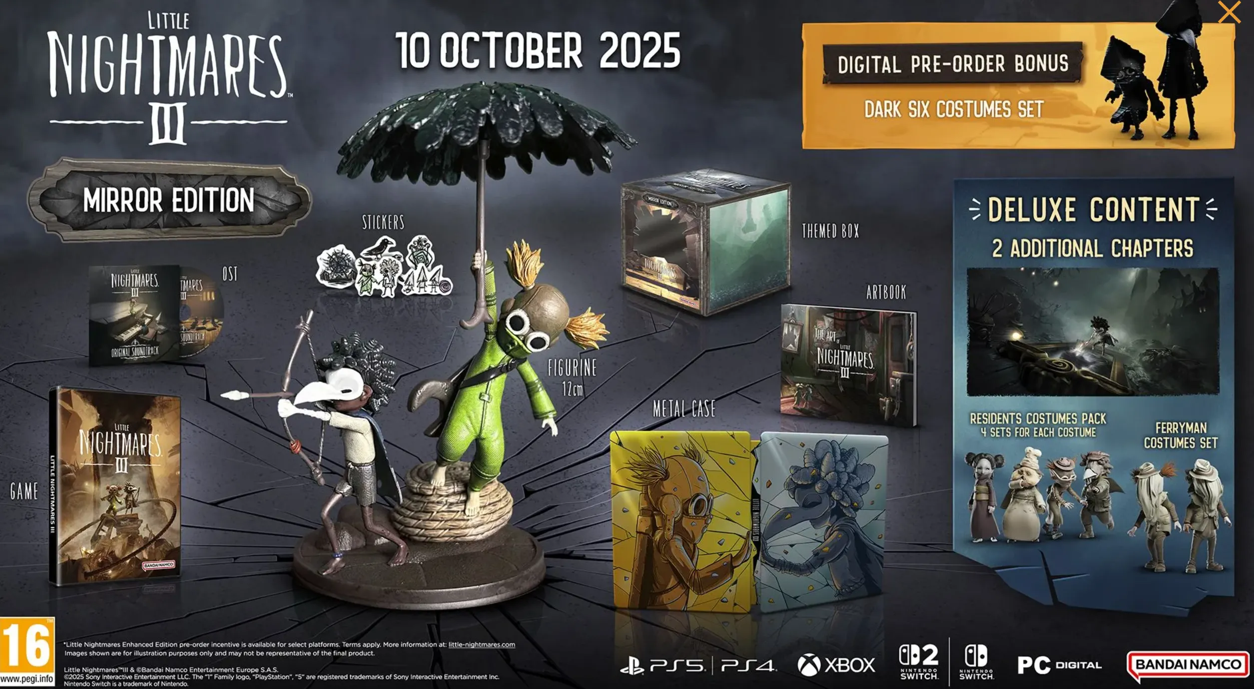 Little Nightmares 3 Preorder Bundles and Editions Explained Little Nightmares 3 Preorder Bundles and Editions Explained