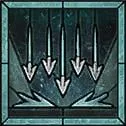 Diablo 4 Rain of Arrows Icon