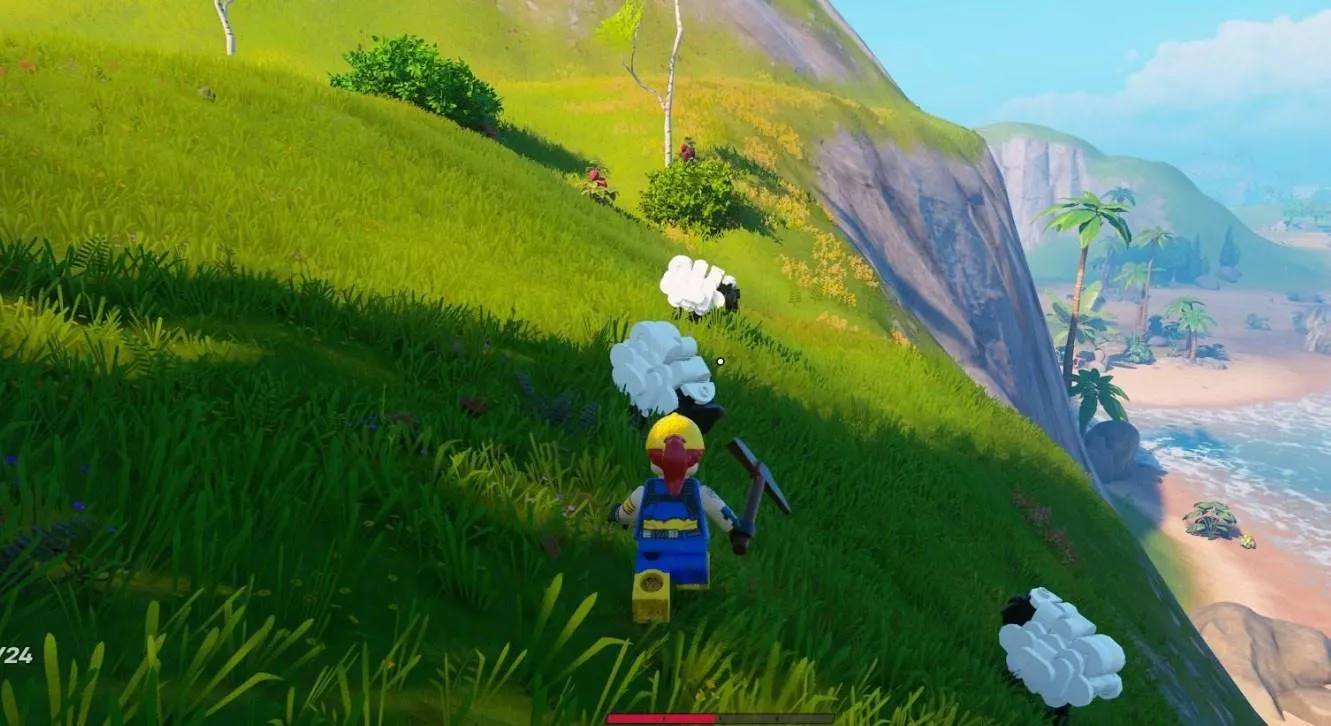 Where to Get Wool in LEGO Fortnite