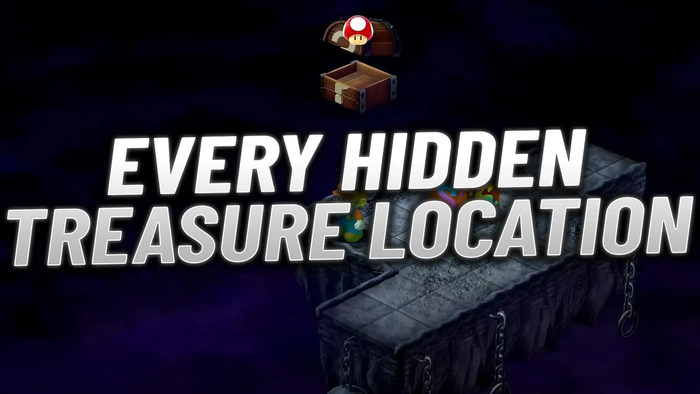 Every Hidden Treasure Chest Location in Super Mario RPG