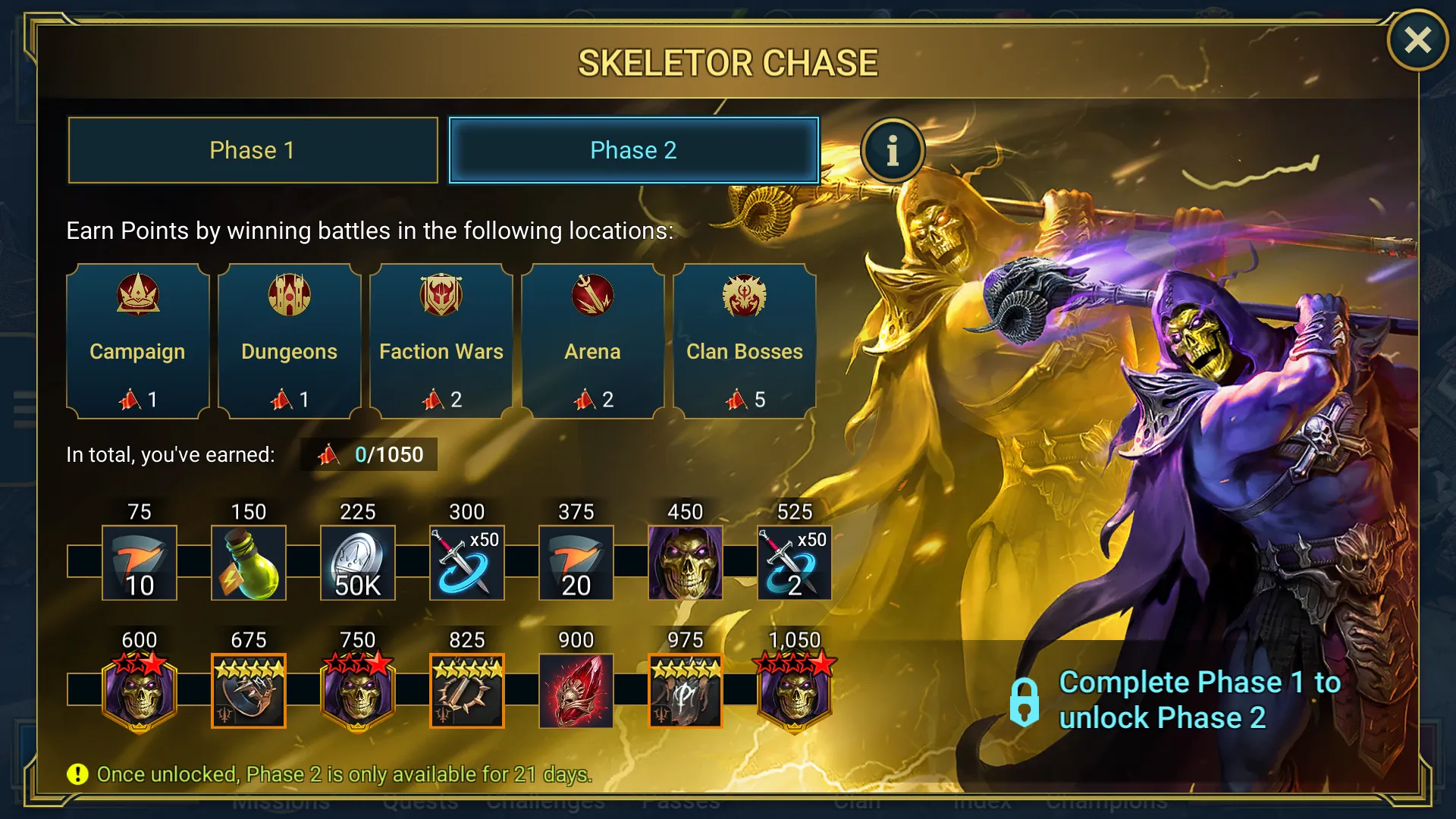 RAID Shadow Legends: Get Skeletor for Free