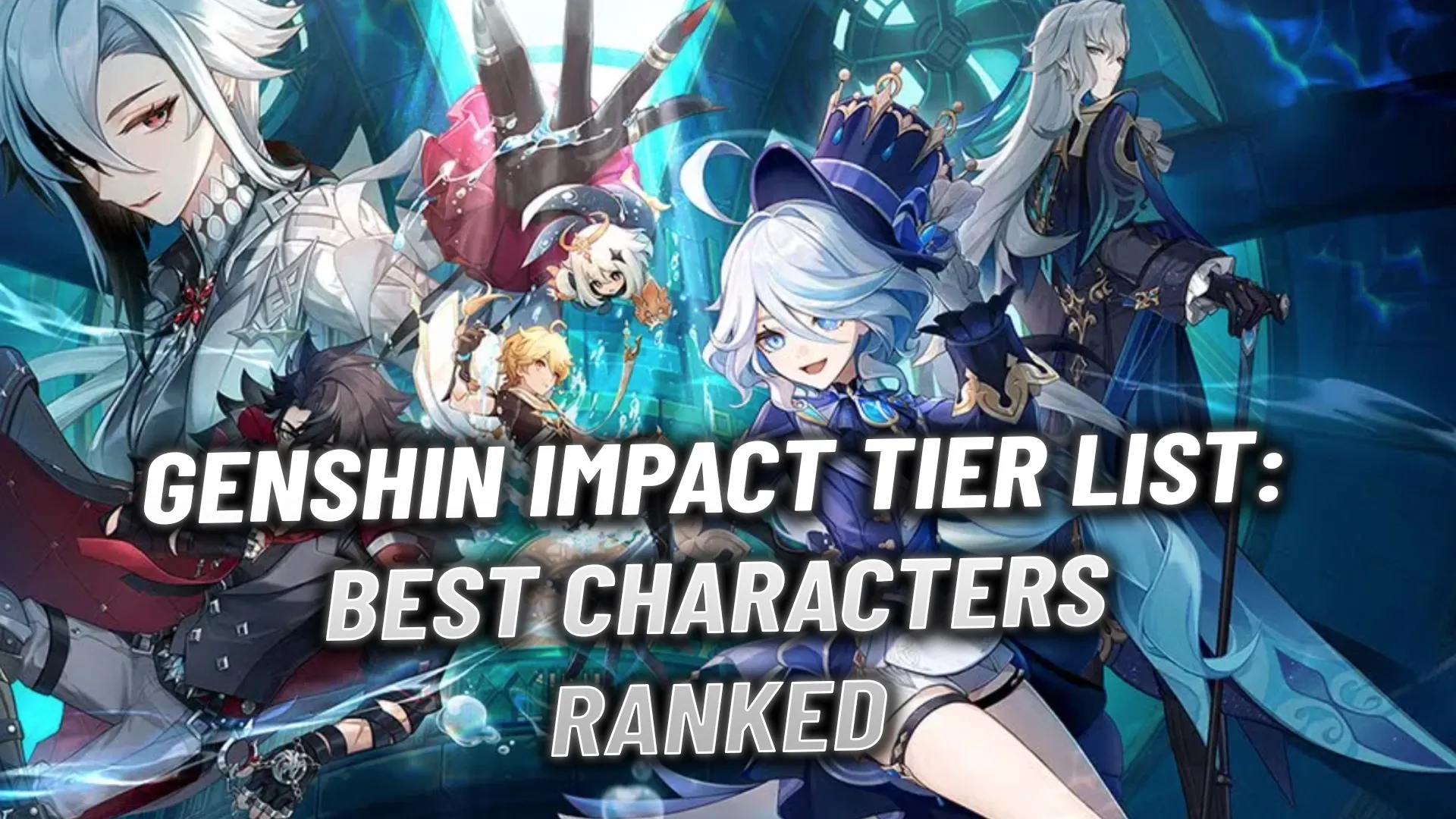 Genshin Impact Hydro characters ranked from worst to best