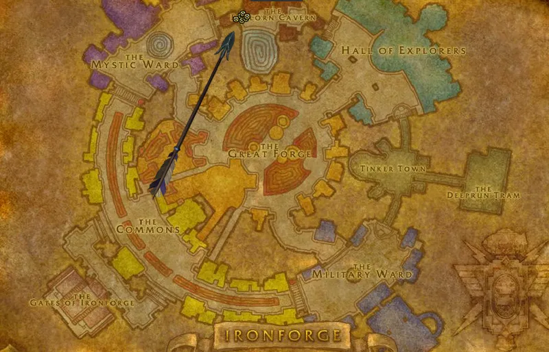 WoW SoD Phase 3 Dual Talent Specialization Location Ironforge