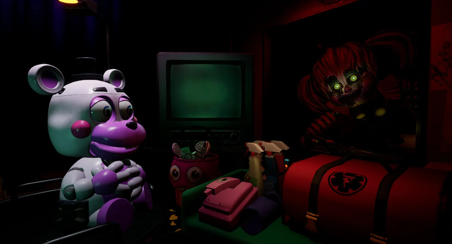 Five Nights at Freddy's 3: Sequel All Jumpscares + Gameplay! 
