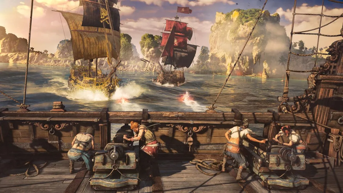 Skull and Bones: How to Unlock New Ship Weapons
