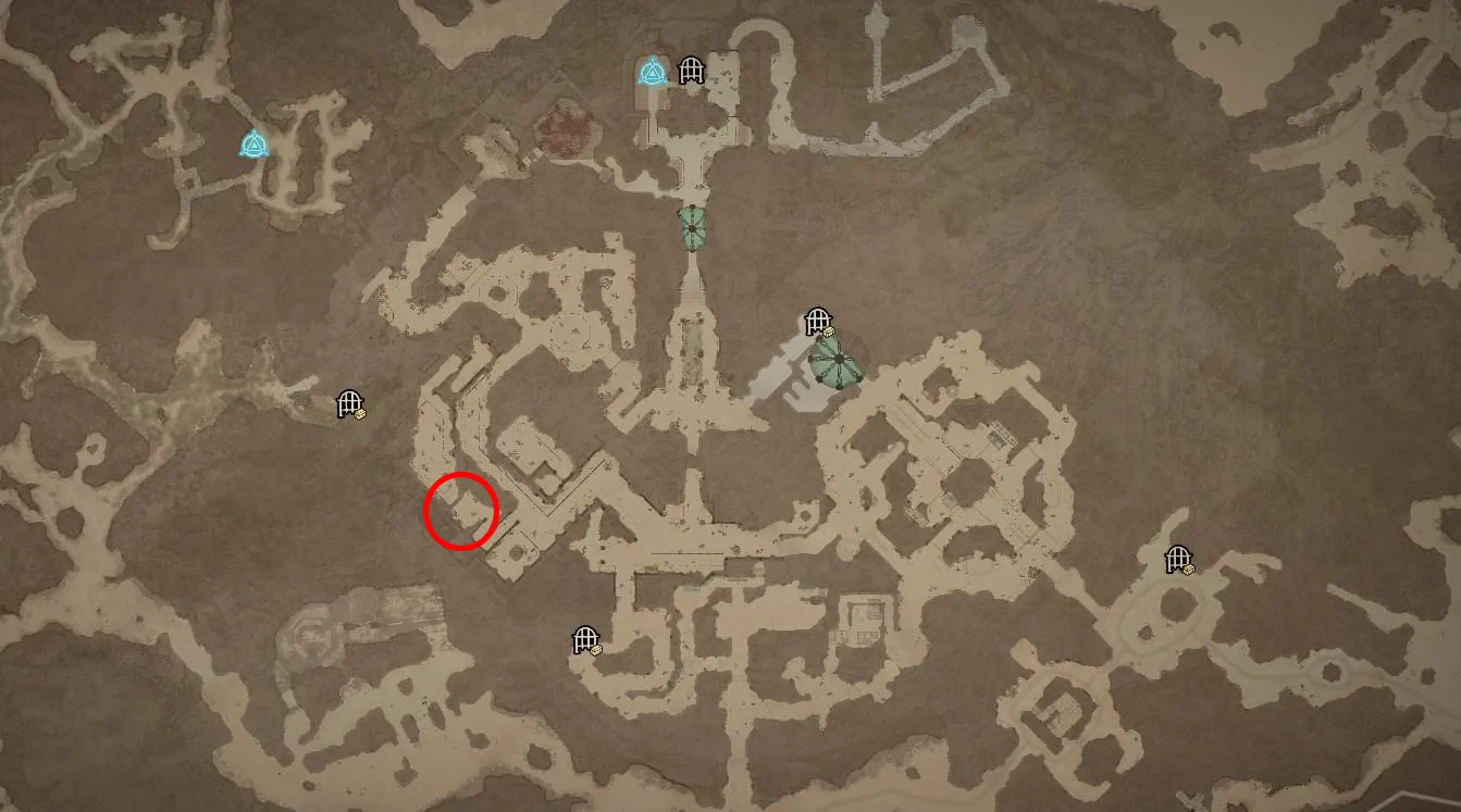 Caldeum Silent Chest Location Diablo 4