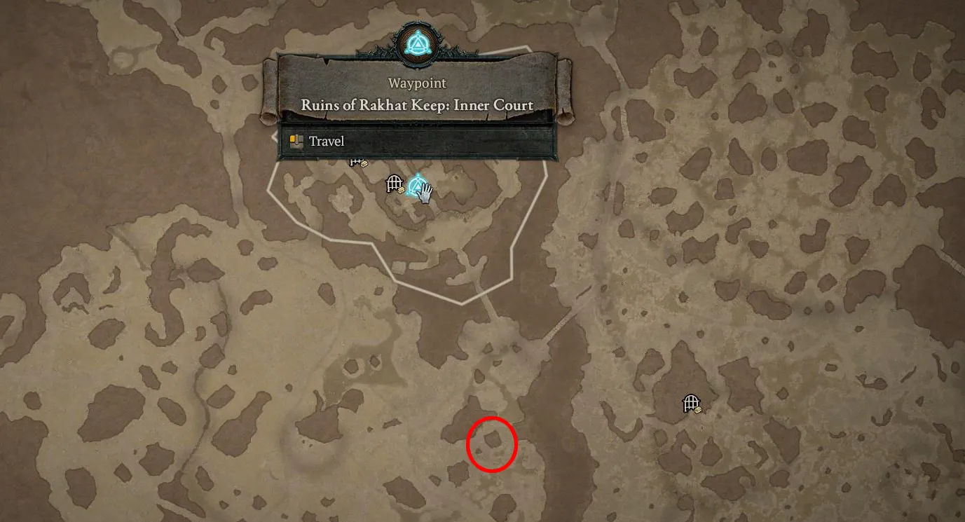 Hawezar Silent Chest Location Diablo 4