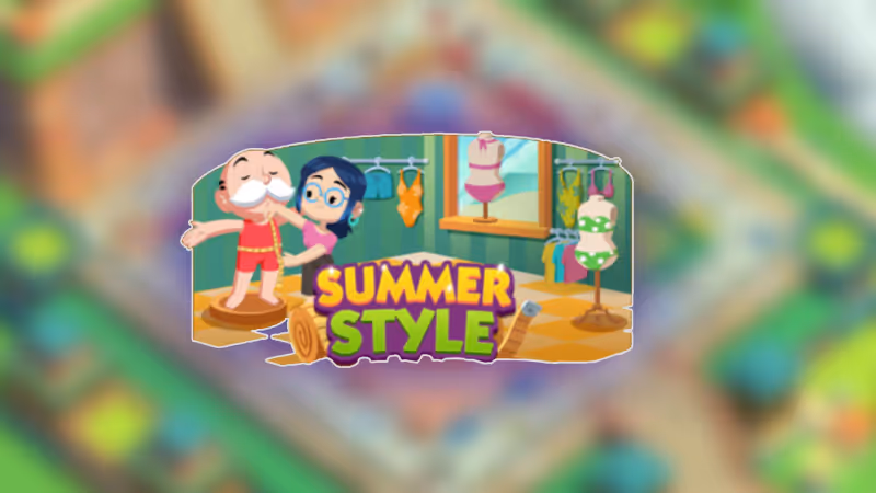 Monopoly GO: All Summer Style Event Rewards & Milestones