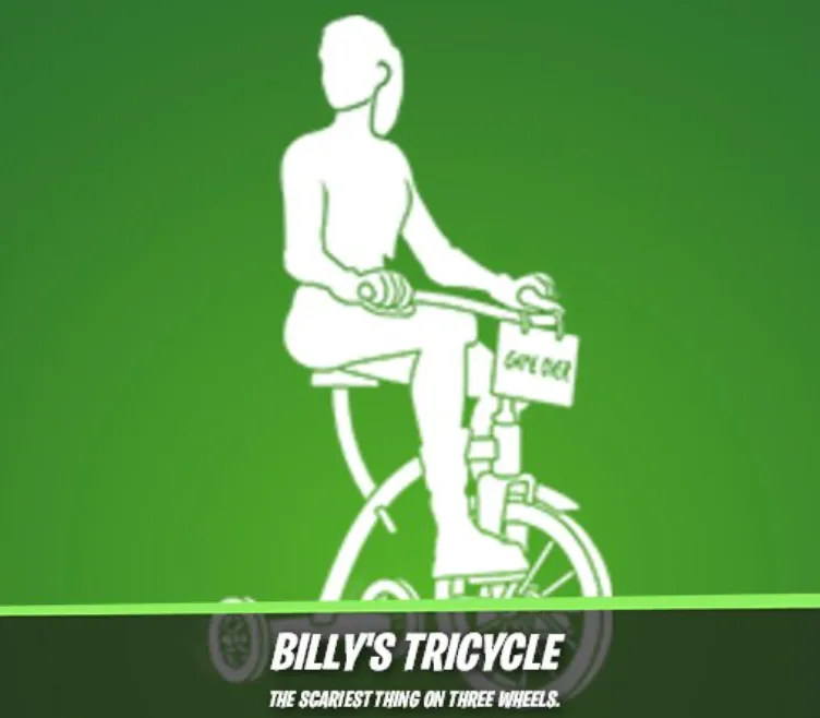 Billy's Tricycle Emote