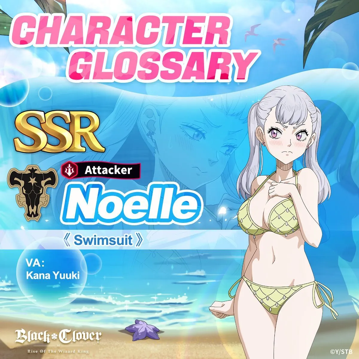 Black Clover M: Swimsuit Noelle Best Build Guide, Kit, More