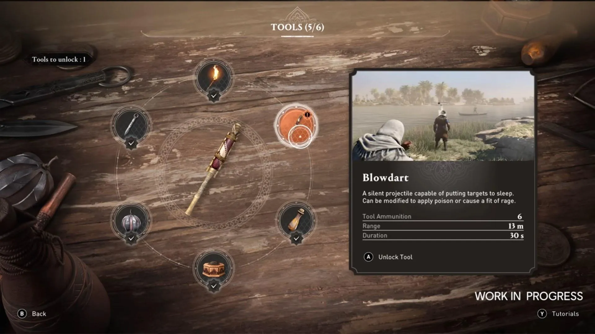 Upgrade your tools location Assassin's Creed Mirage