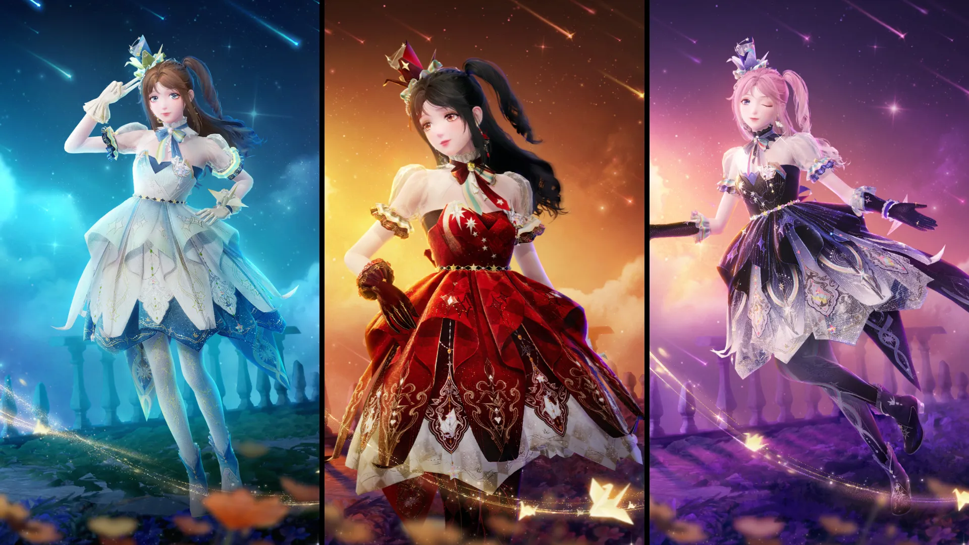 Infinity Nikki Nine New Outfits in Version 1.1