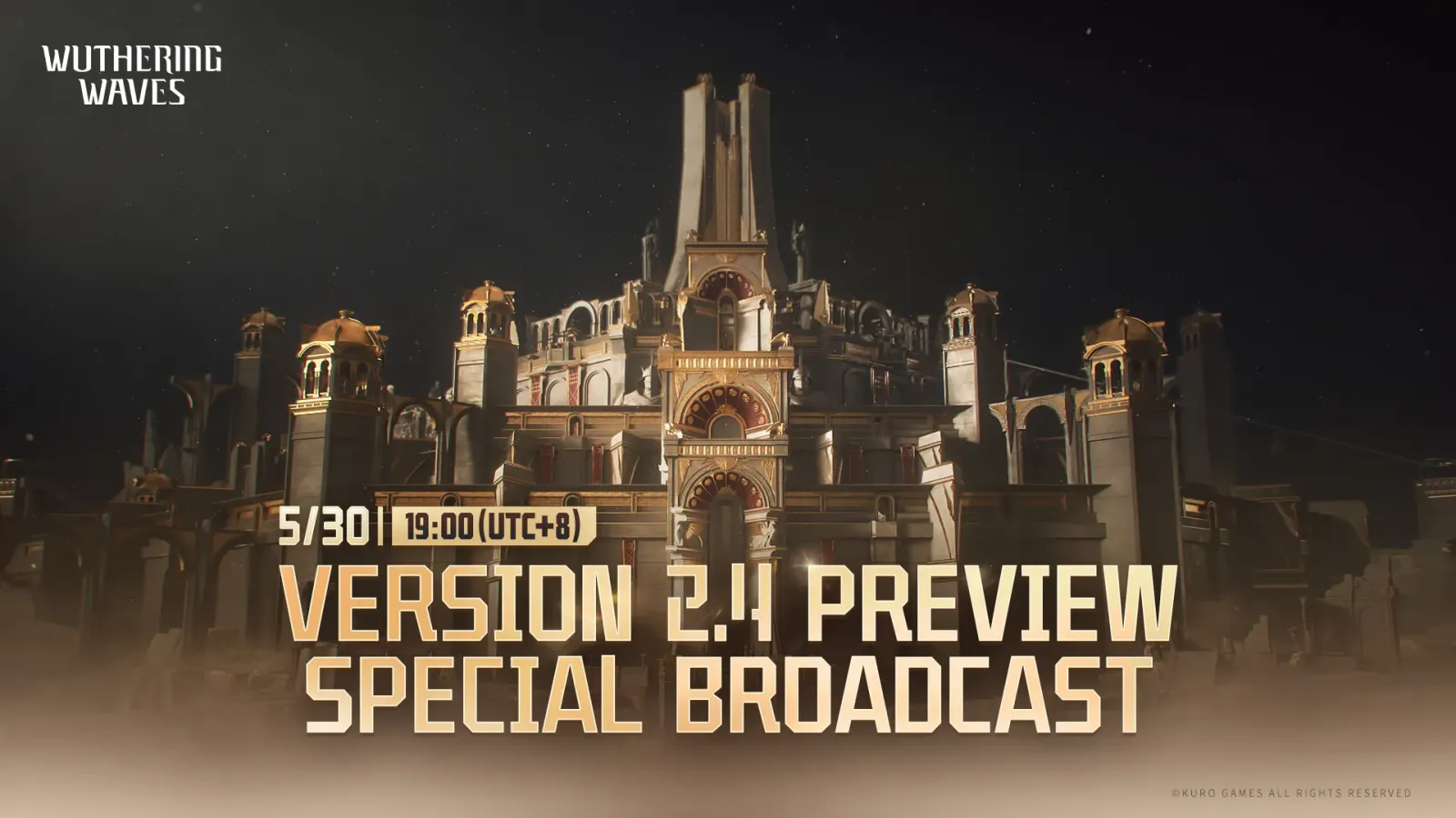 Wuthering Waves Version 2.4 Preview Special Broadcast Details
