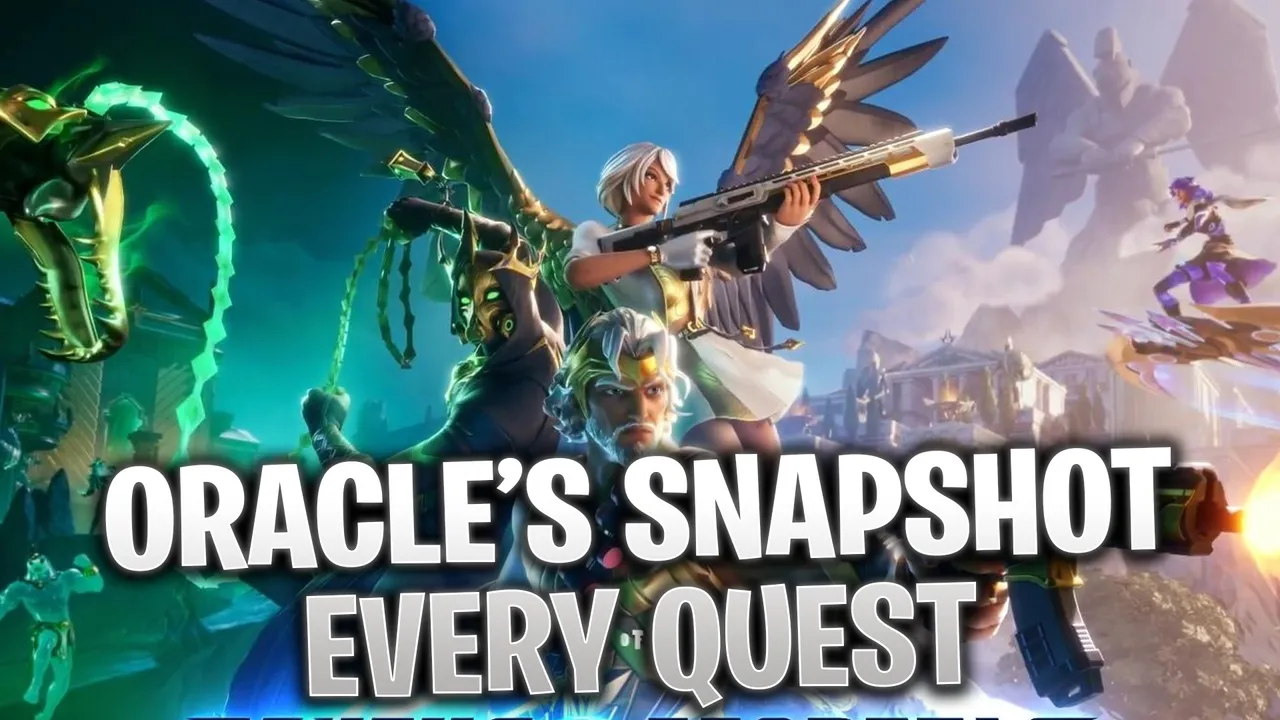 All Oracle’s Snapshot Challenges in Fortnite Chapter 5 Season 2.