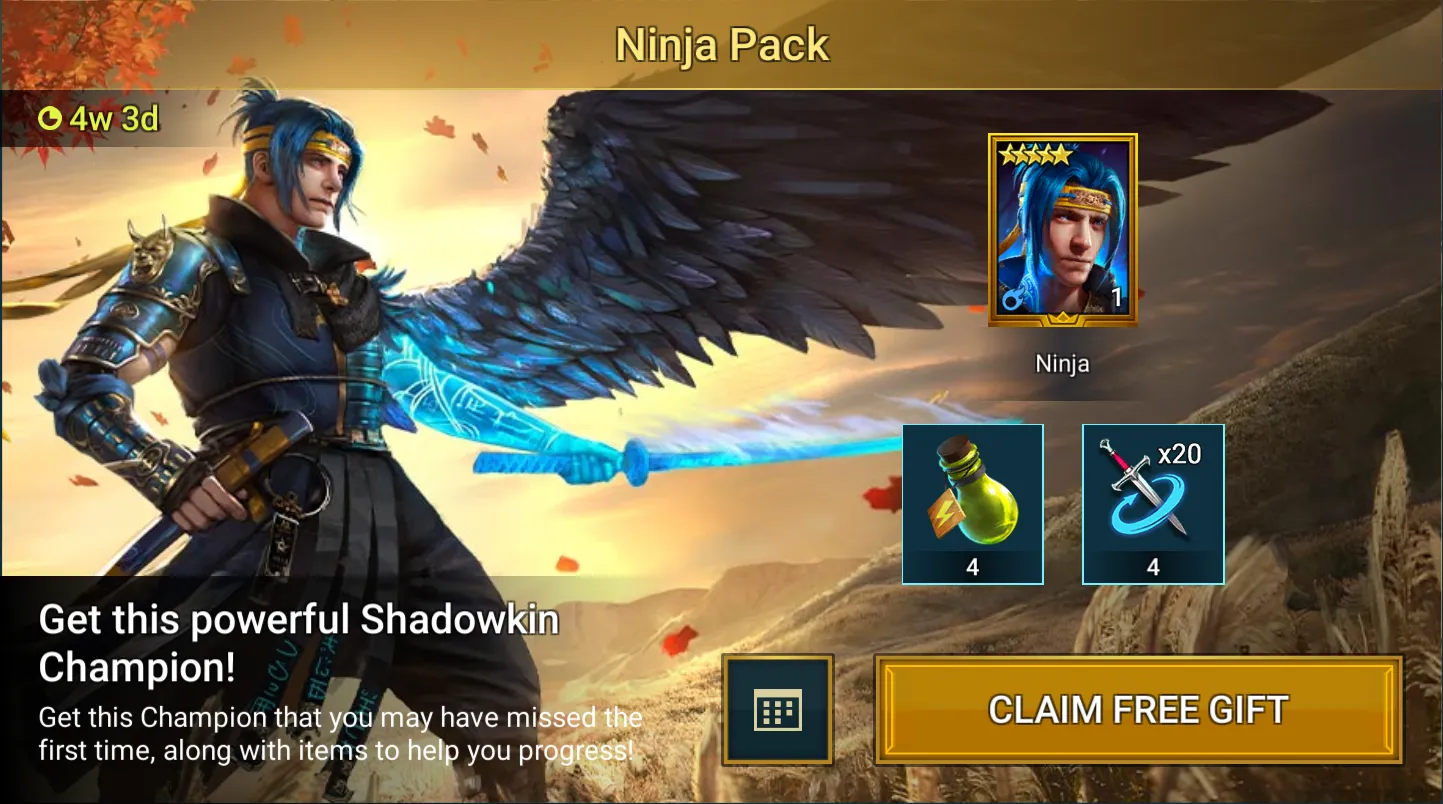 RAID Shadow Legends Ninja Returns: Event Details