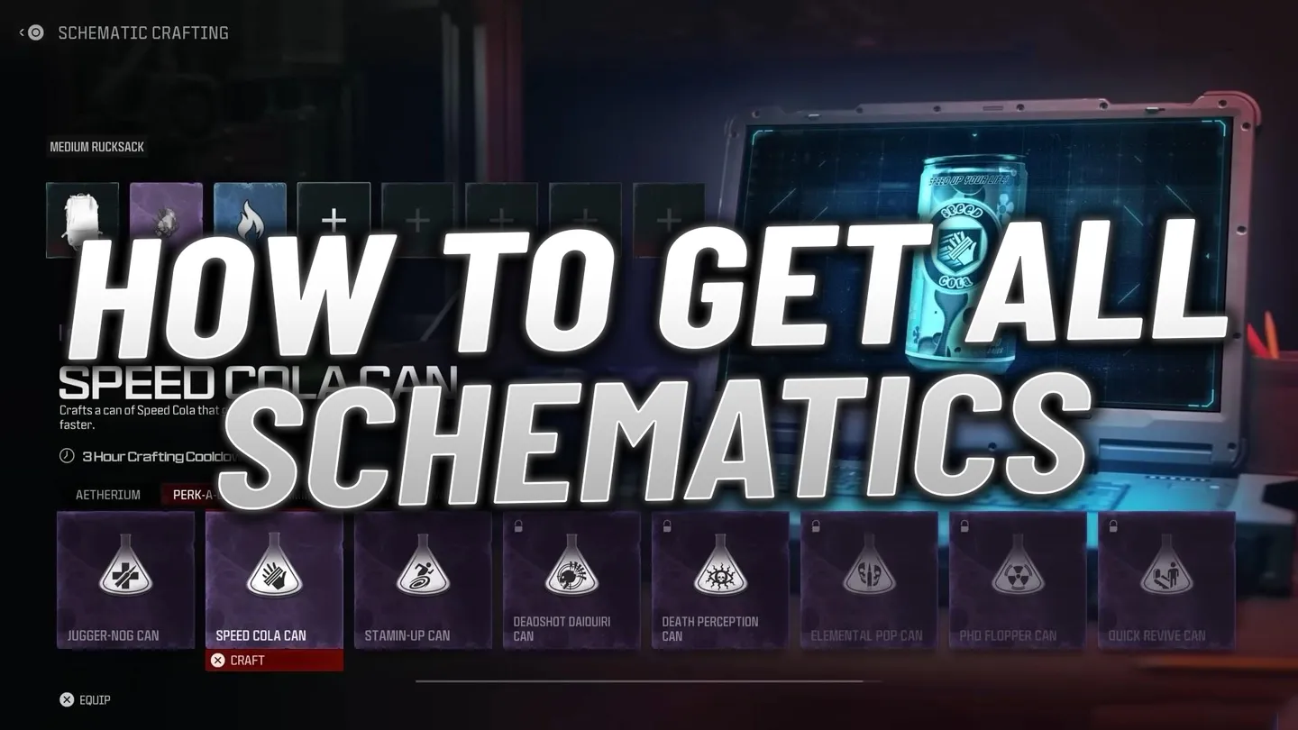 How to craft and get schematics?