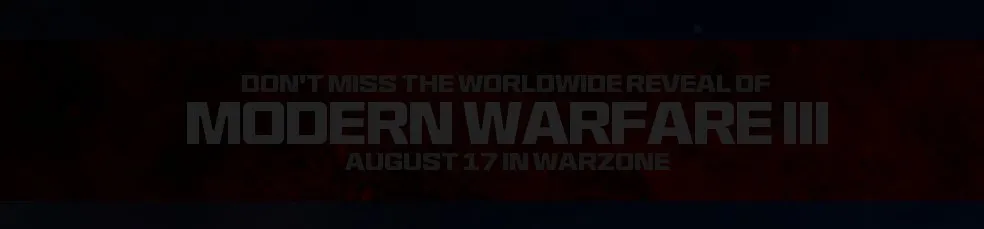 Worldwide Reveal: Announcing Call of Duty: Modern Warfare III