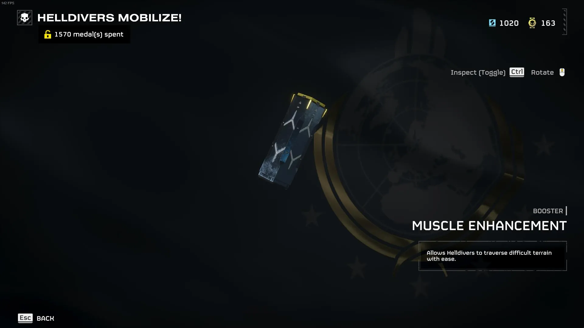 Helldivers 2 Muscle Enhancement