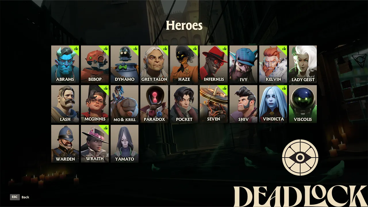 Deadlock Heroes