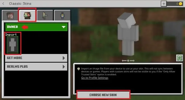 How to Add a Custom Skin to Minecraft Java