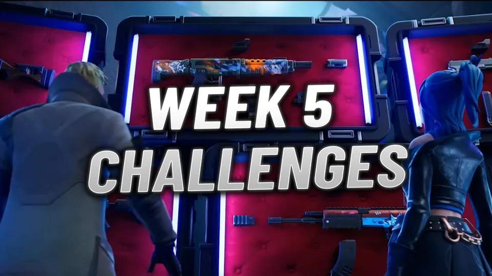 Fortnite Season 5 Chapter 1 Week 5 Quests and Challenges