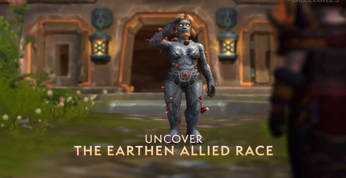 New Allied Race The Earthen in The War Within Expansion