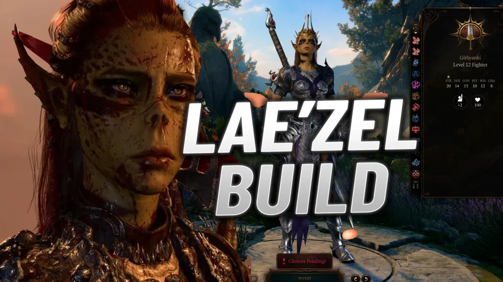 Baldur's Gate 3: Best Lae'Zel Build in 2024