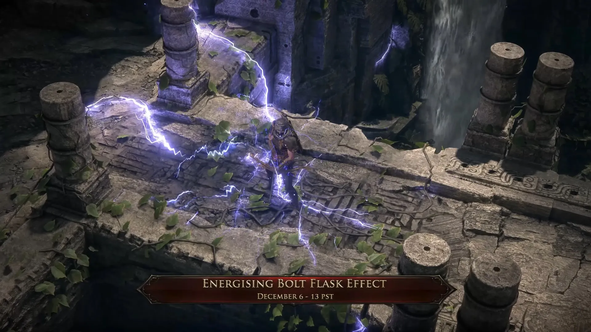 Path of Exile 2 Energising Bolt Flask Effect