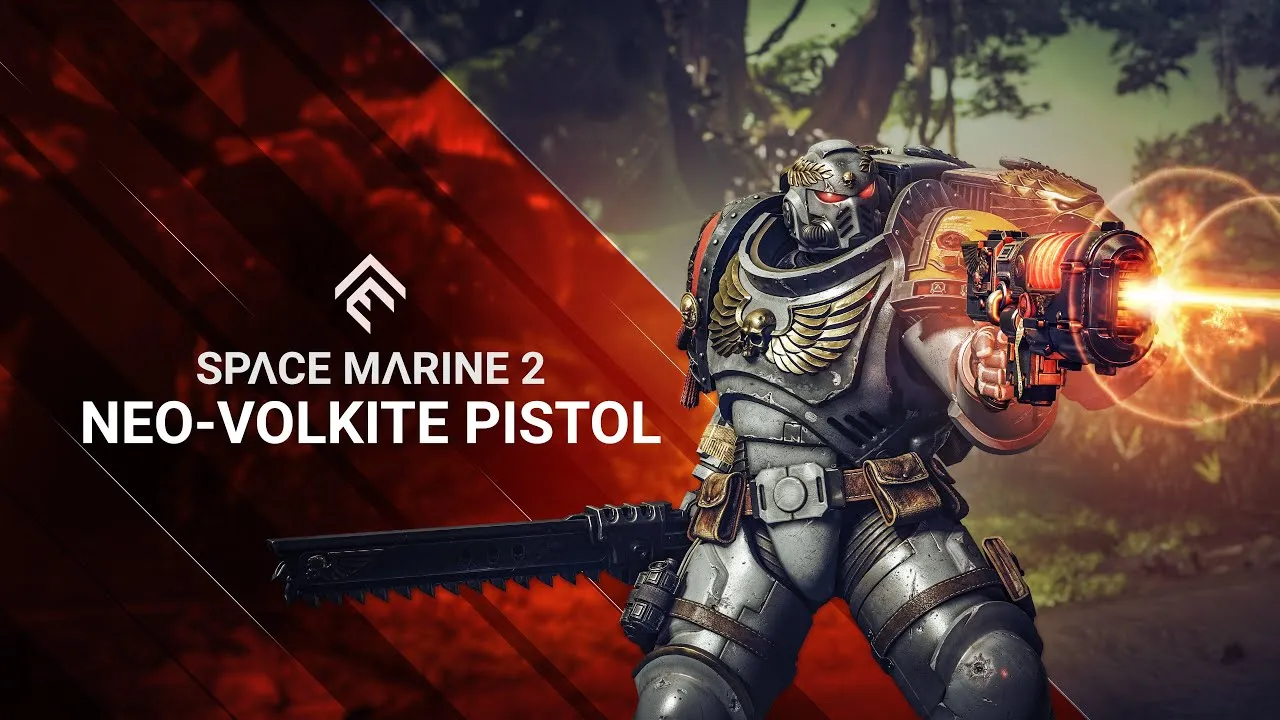 Space Marine 2 New Neo-Volkite Pistol