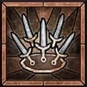 Diablo 4 Dance of Knives Skill Icon