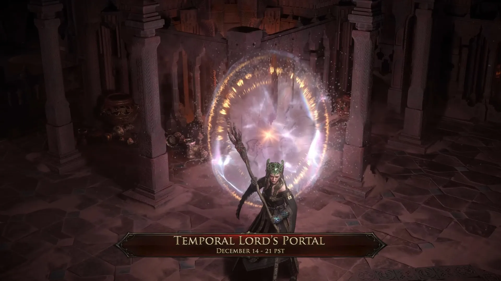 Path of Exile 2 Temporal Lord's Portal Effect Twitch Drop Reward