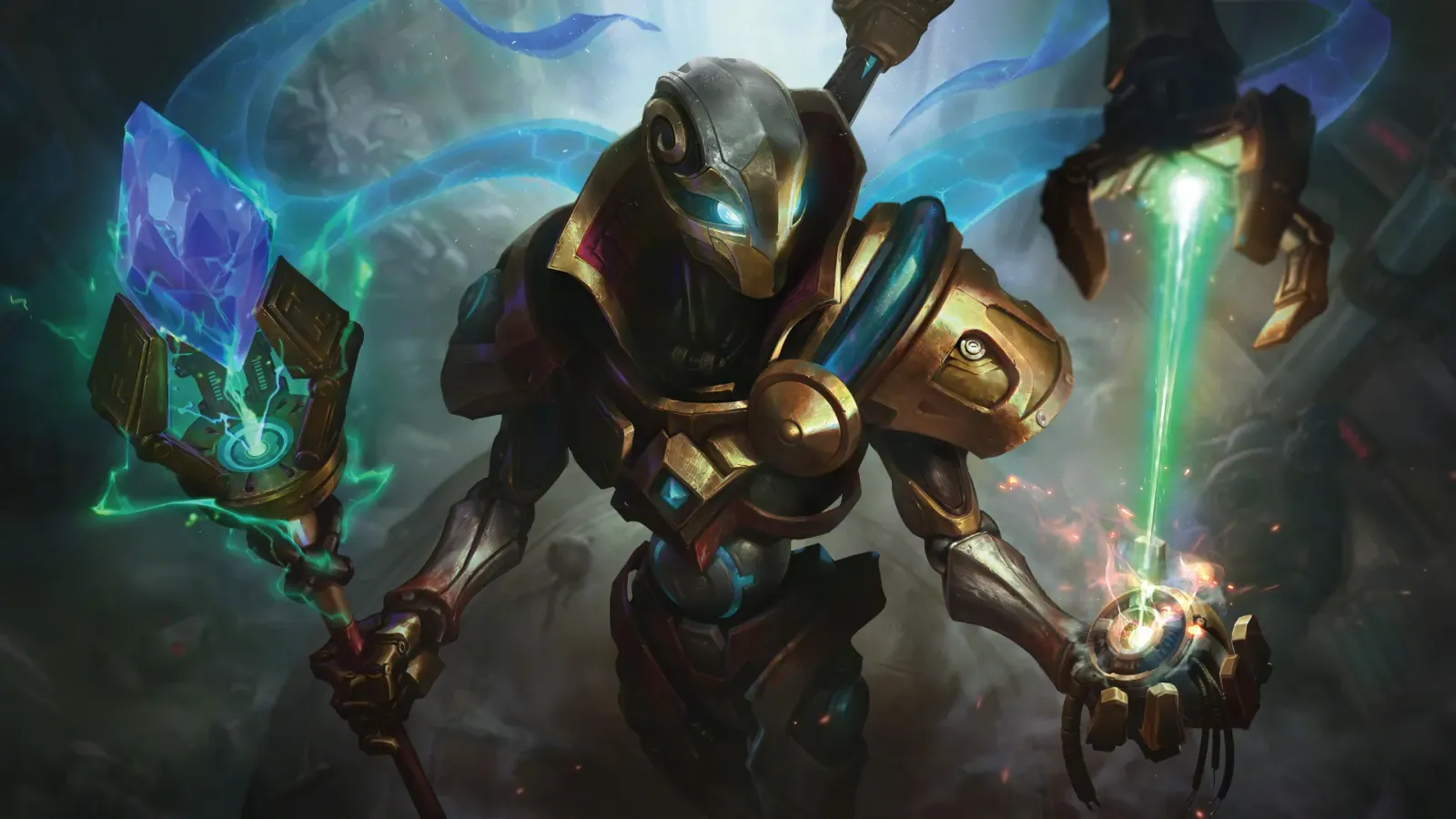 LoL Viktor Rework Skin Splash Arts